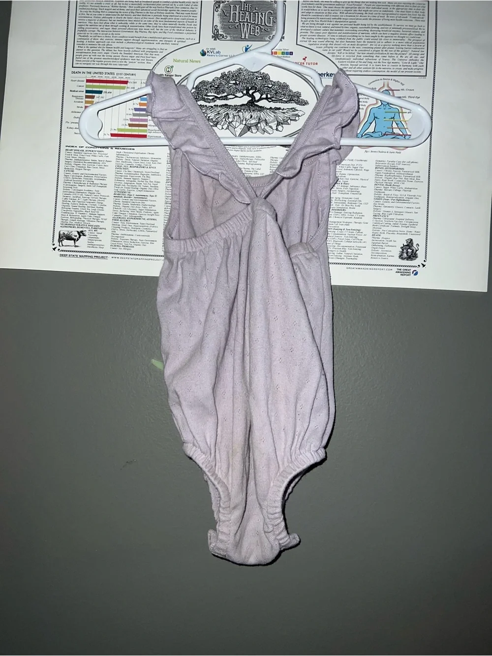 Garanimals Lilac Eyelet Ballet Leotard